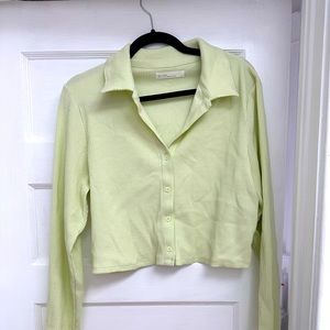 Neon Crop Shirt